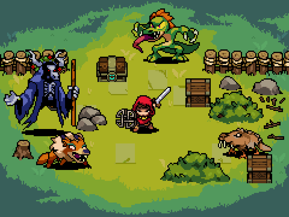 Pixel art project: Celtic Fantasy World